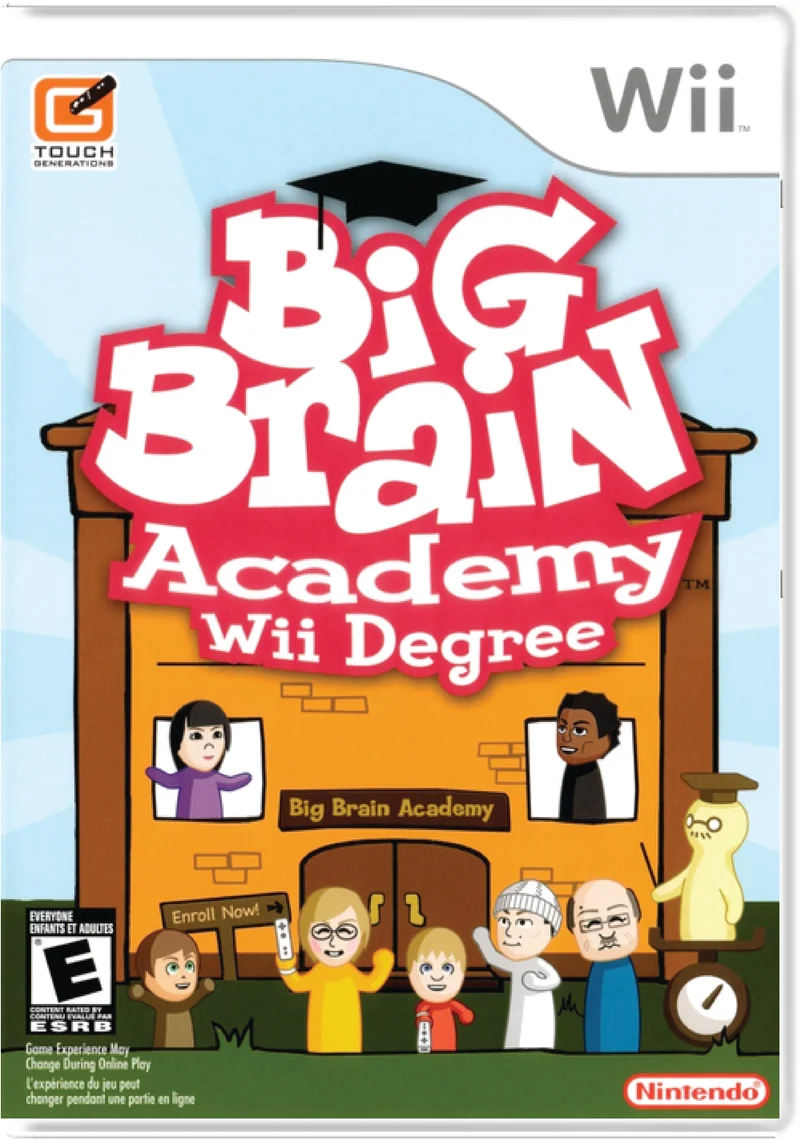 Big Brain Academy Wii Degree - Nintendo Wii