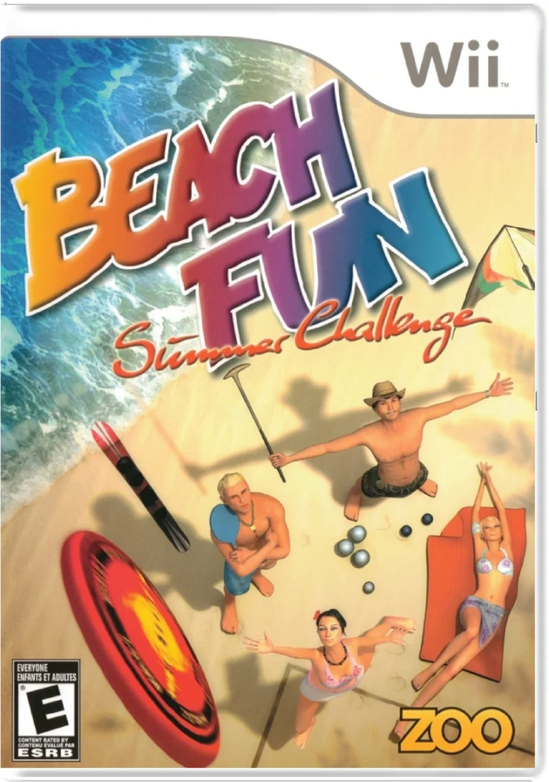 Beach Fun Summer Challenge - Nintendo Wii