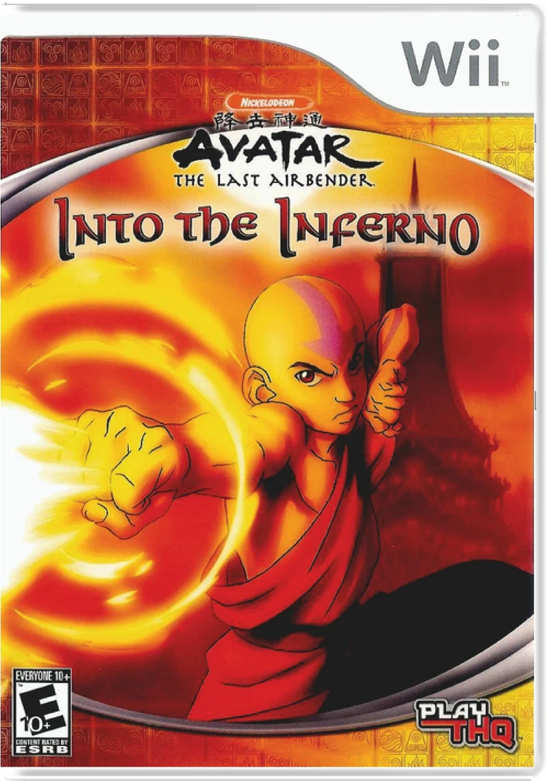 Avatar the Last Airbender Into the Inferno - Nintendo Wii