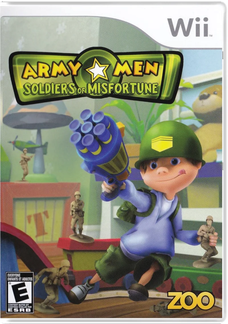 Army Men Soldiers of Misfortune - Nintendo Wii