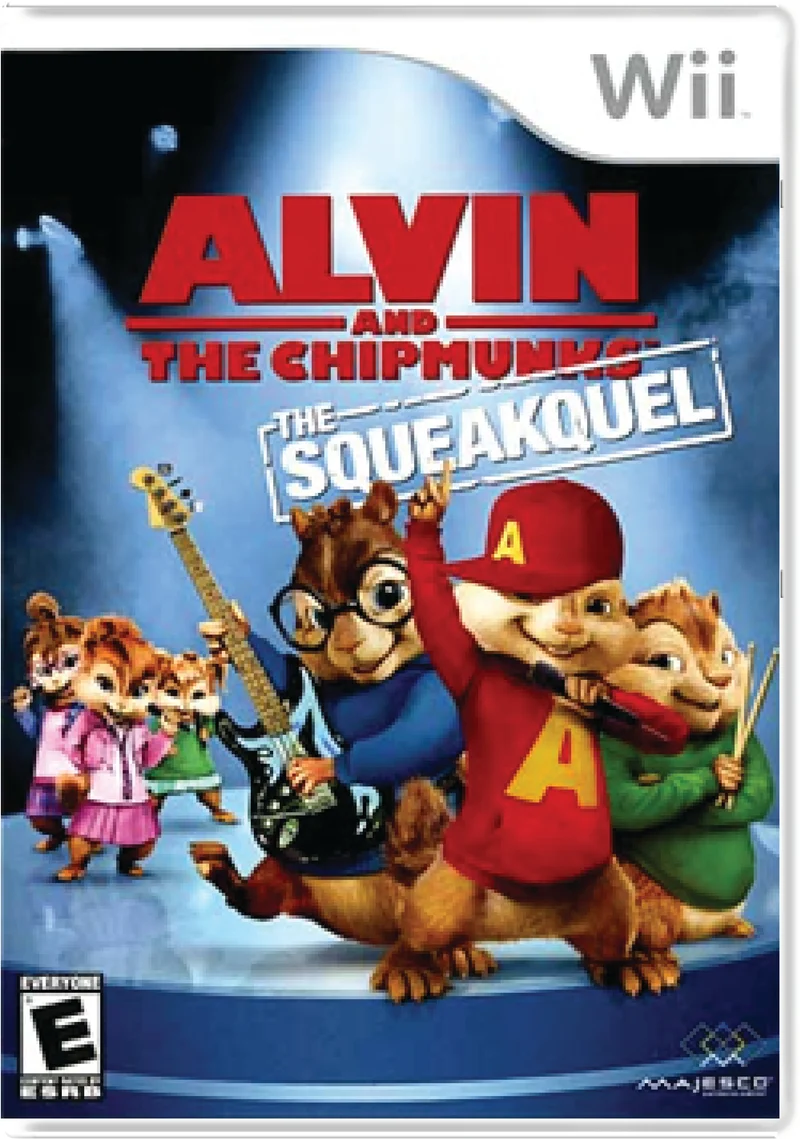 Alvin & The Chipmunks The Squeakquel - Nintendo Wii
