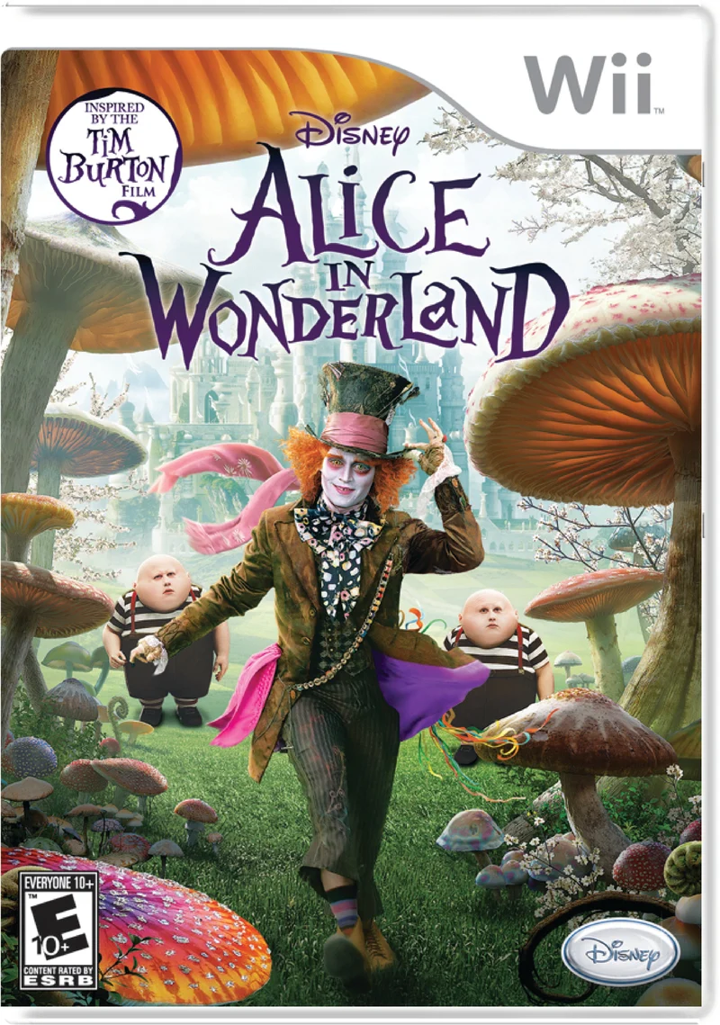 Alice in Wonderland The Movie - Nintendo Wii
