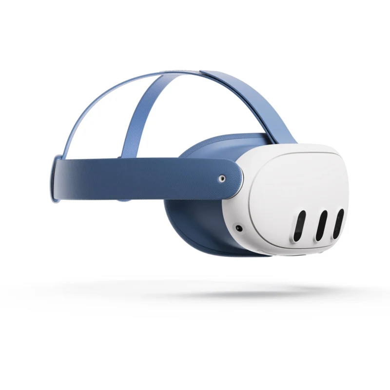 Meta Quest 3 Facial Interface & Head Strap (Elemental Blue)