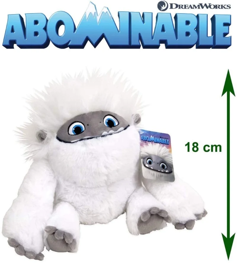 PELUCHE ABOMINABLE YETI (18cm)