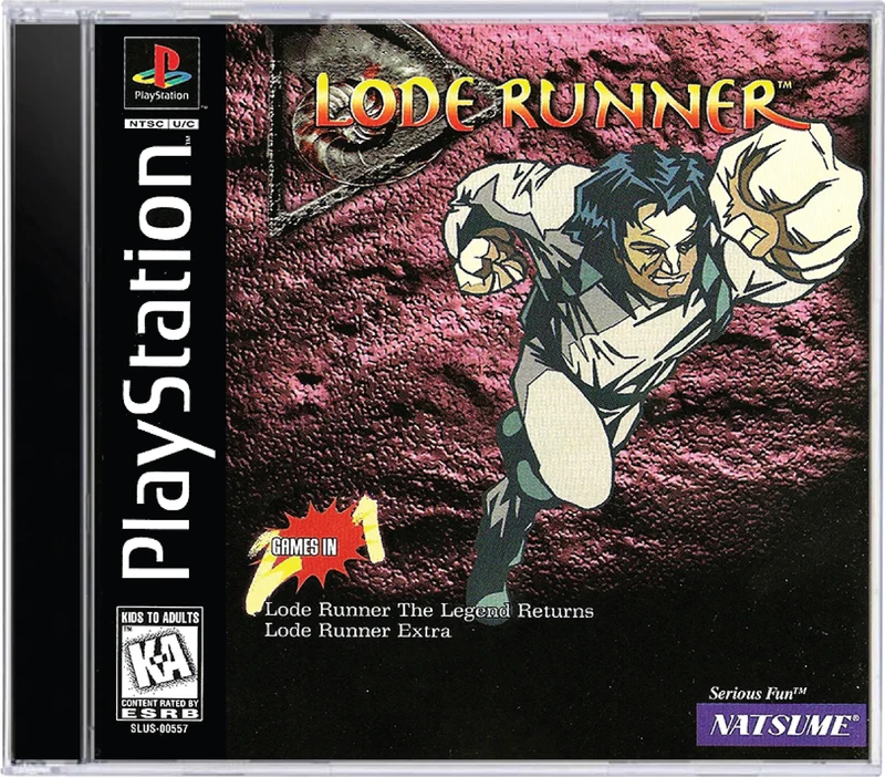 Lode Runner The Legend Returns - Sony PlayStation 1 (PS1)