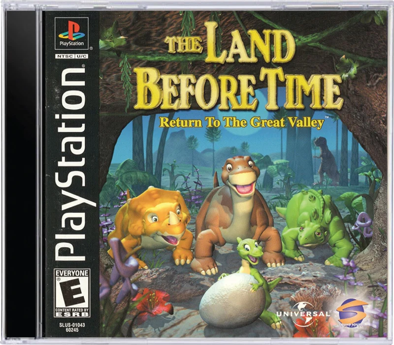Land Before Time Return to the Great Valley - Sony PlayStation 1 (PS1)