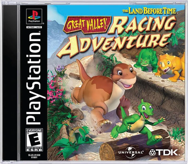 Land Before Time Great Valley Racing Adventure - Sony PlayStation 1 (PS1)