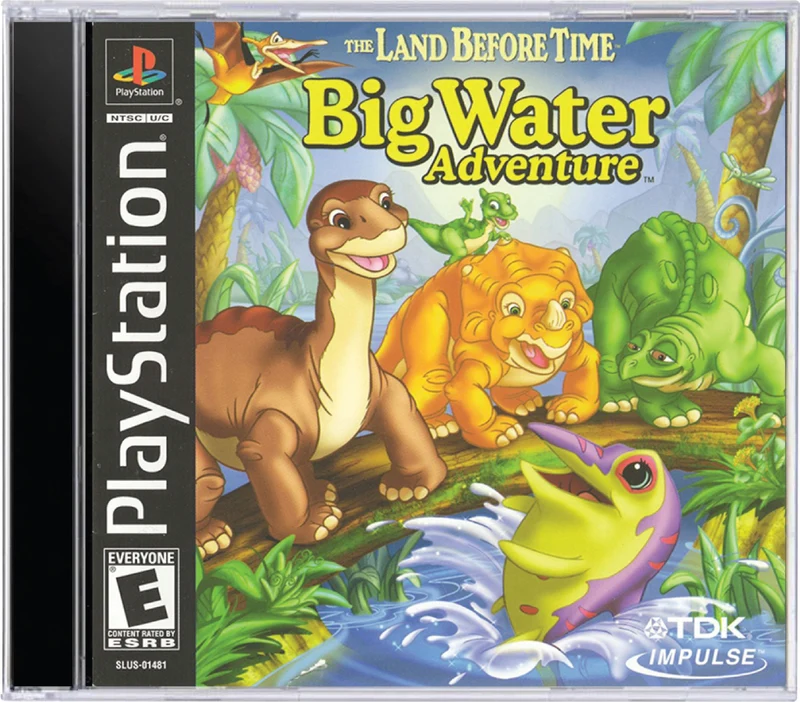 Land Before Time Big Water Adventure - Sony PlayStation 1 (PS1)