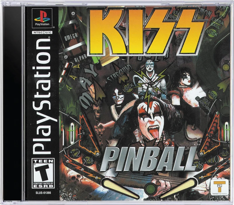 Kiss Pinball - Sony PlayStation 1 (PS1)