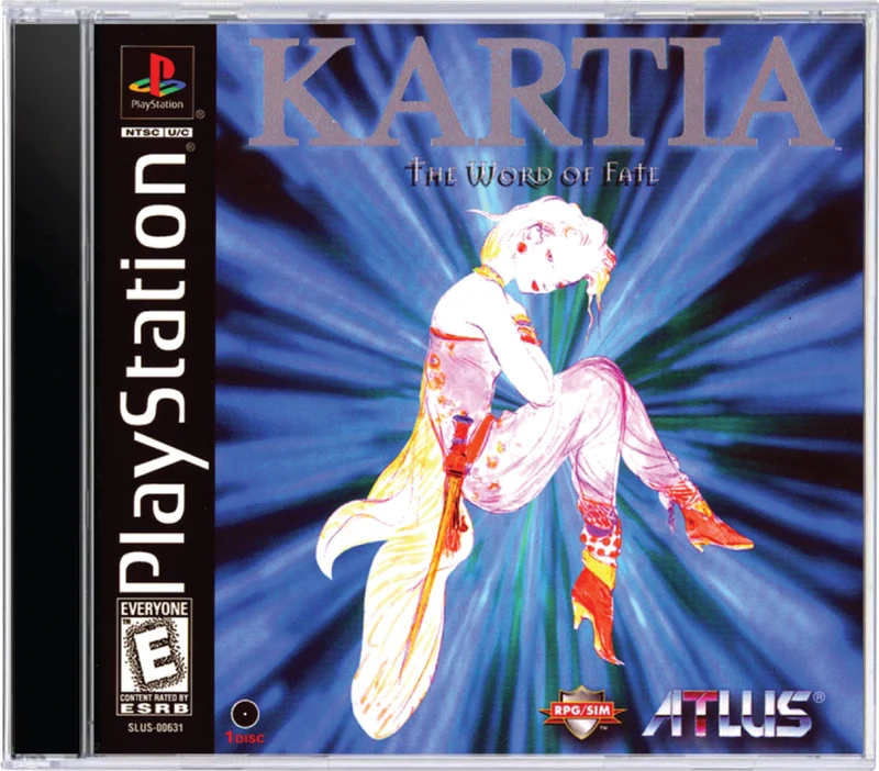 Kartia Word of Fate - Sony PlayStation 1 (PS1)