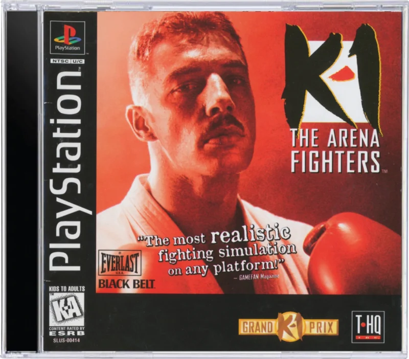 K-1 the Arena Fighters - Sony PlayStation 1 (PS1)