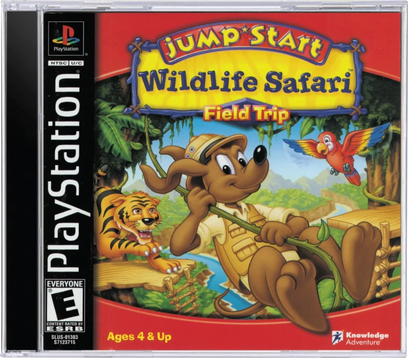 JumpStart Wildlife Safari - Sony PlayStation 1 (PS1)