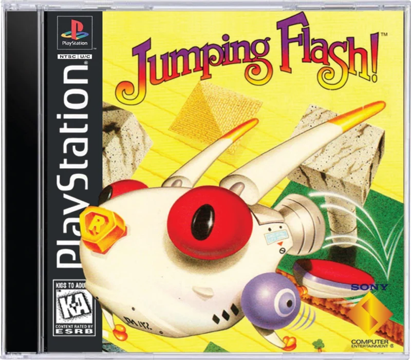 Jumping Flash - Sony PlayStation 1 (PS1)
