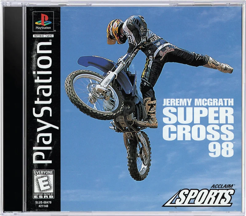 Jeremy McGrath Supercross 98 - Sony PlayStation 1 (PS1)