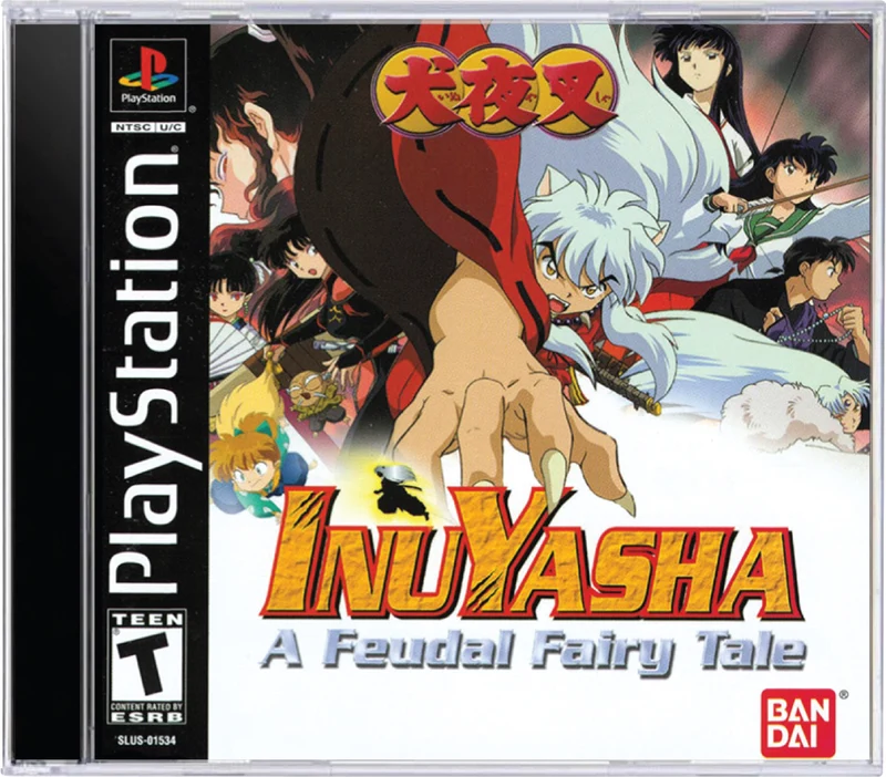 Inuyasha A Feudal Fairy Tale - Sony PlayStation 1 (PS1)