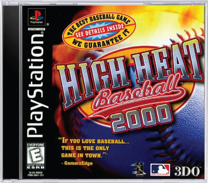 High Heat Baseball 2000 - Sony PlayStation 1 (PS1)
