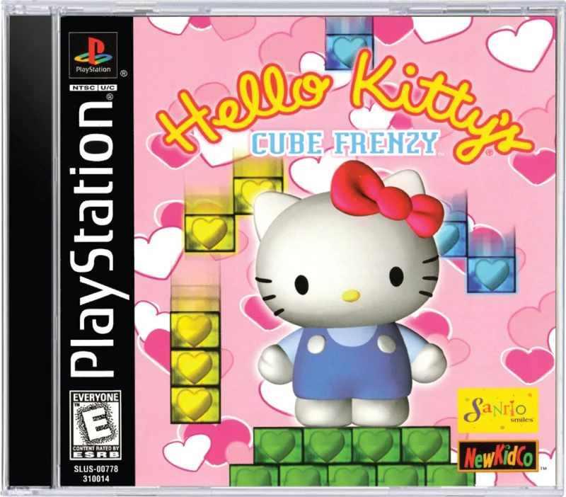 Hello Kitty Cube Frenzy - Sony PlayStation 1 (PS1)