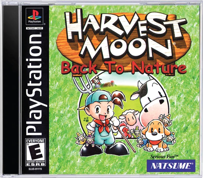 Harvest Moon Back to Nature - Sony PlayStation 1 (PS1)