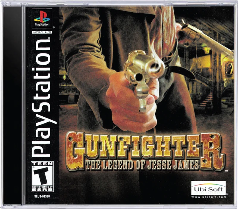 Gunfighter The Legend of Jesse James - Sony PlayStation 1 (PS1)