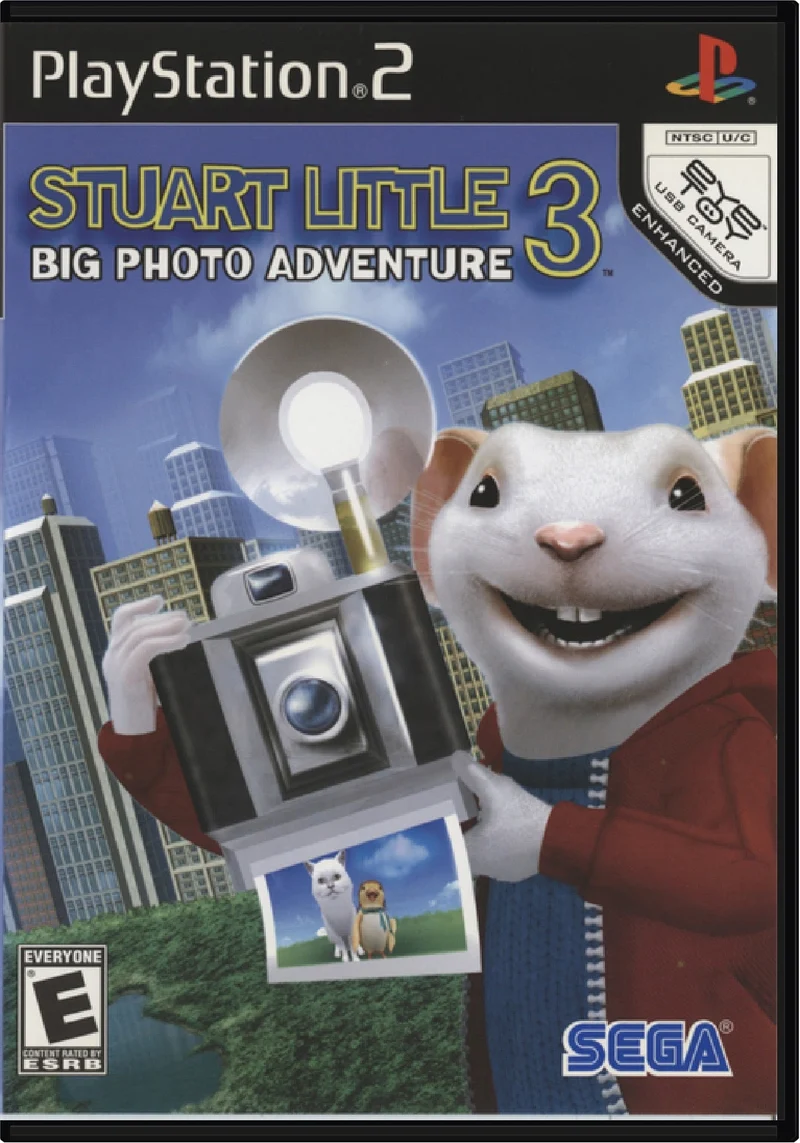 Stuart Little 3 Big Photo Adventure - Sony PlayStation 2 (PS2)