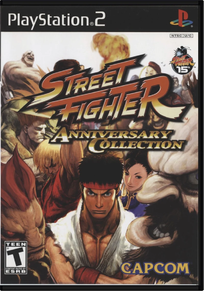 Street Fighter Anniversary Collection - Sony PlayStation 2 (PS2)