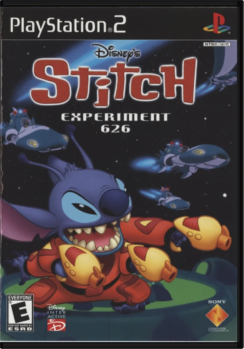 Stitch Experiment 626 - Sony PlayStation 2 (PS2)