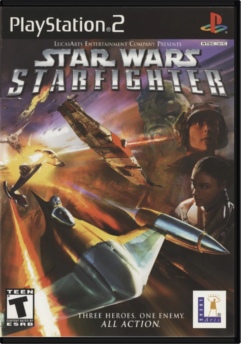 Star Wars Starfighter - Sony PlayStation 2 (PS2)