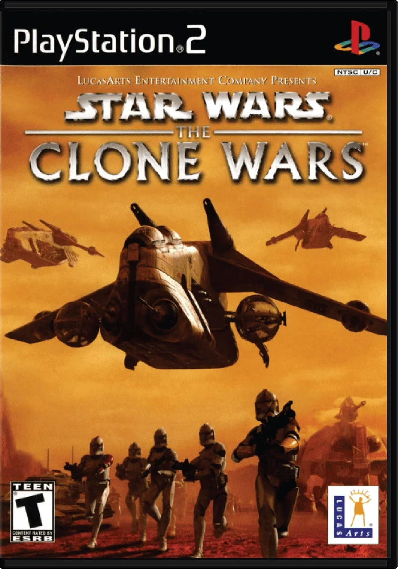 Star Wars Clone Wars - Sony PlayStation 2 (PS2)
