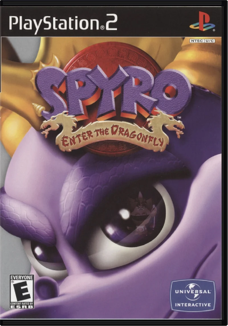 Spyro Enter the Dragonfly - Sony PlayStation 2 (PS2)
