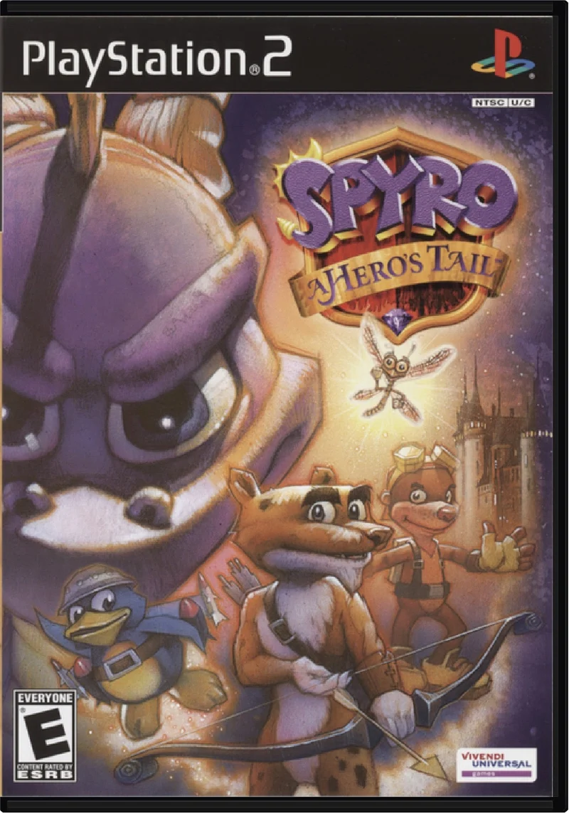 Spyro A Heros Tail - Sony PlayStation 2 (PS2)
