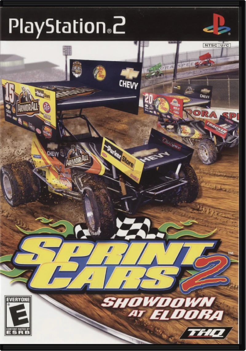Sprint Cars 2 Showdown at Eldora - Sony PlayStation 2 (PS2)