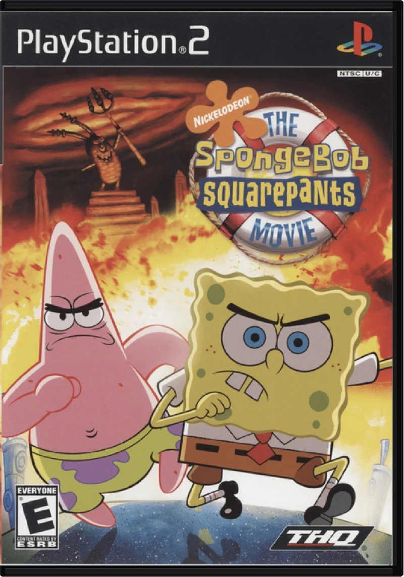SpongeBob SquarePants The Movie - Sony PlayStation 2 (PS2)