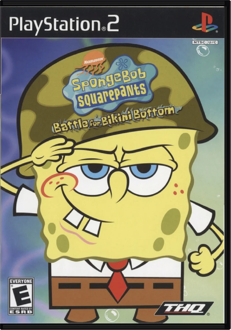 SpongeBob SquarePants Battle for Bikini Bottom - Sony PlayStation 2 (PS2)