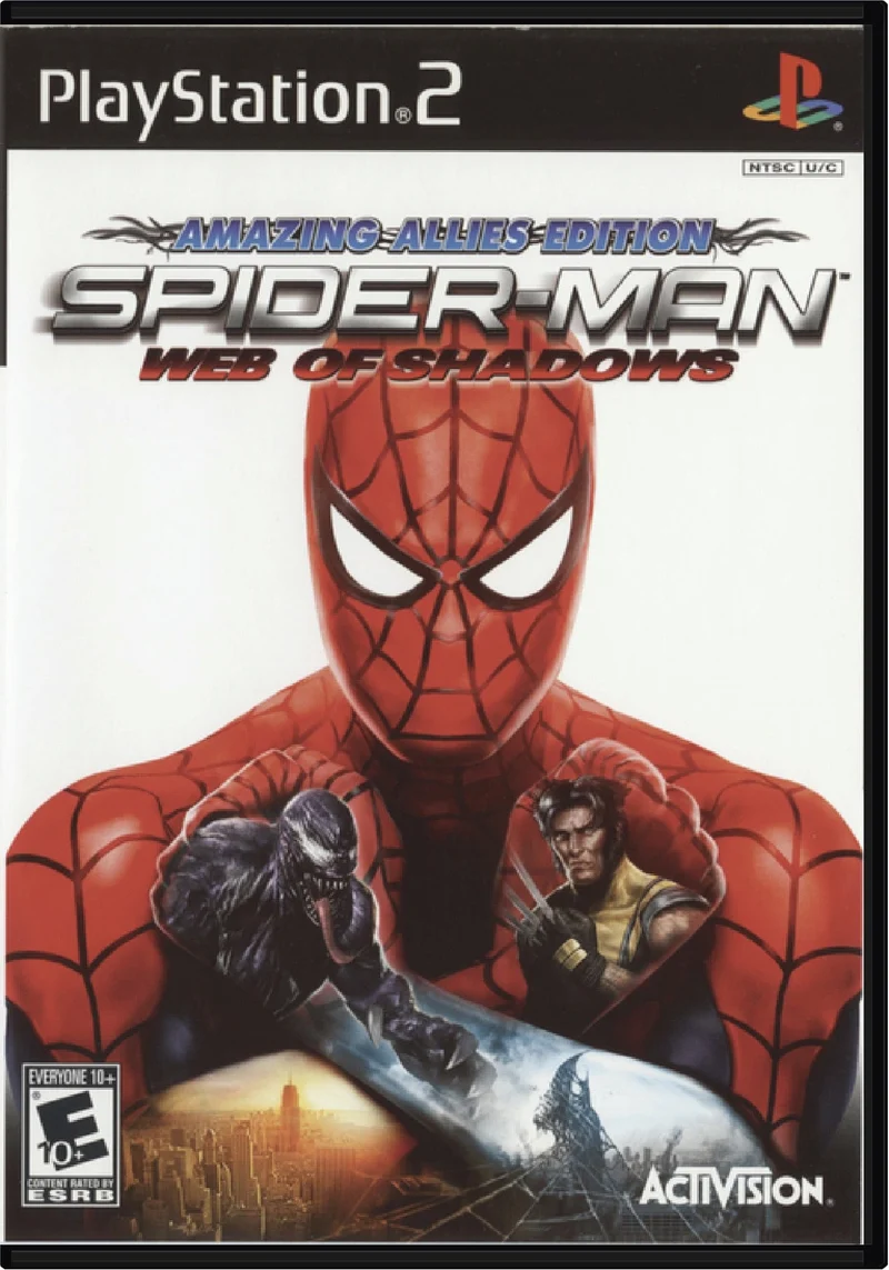 Spider-man Web of Shadows - Sony PlayStation 2 (PS2)