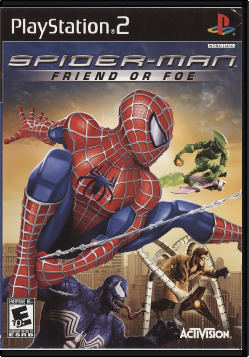 Spider-man Friend or Foe - Sony PlayStation 2 (PS2)