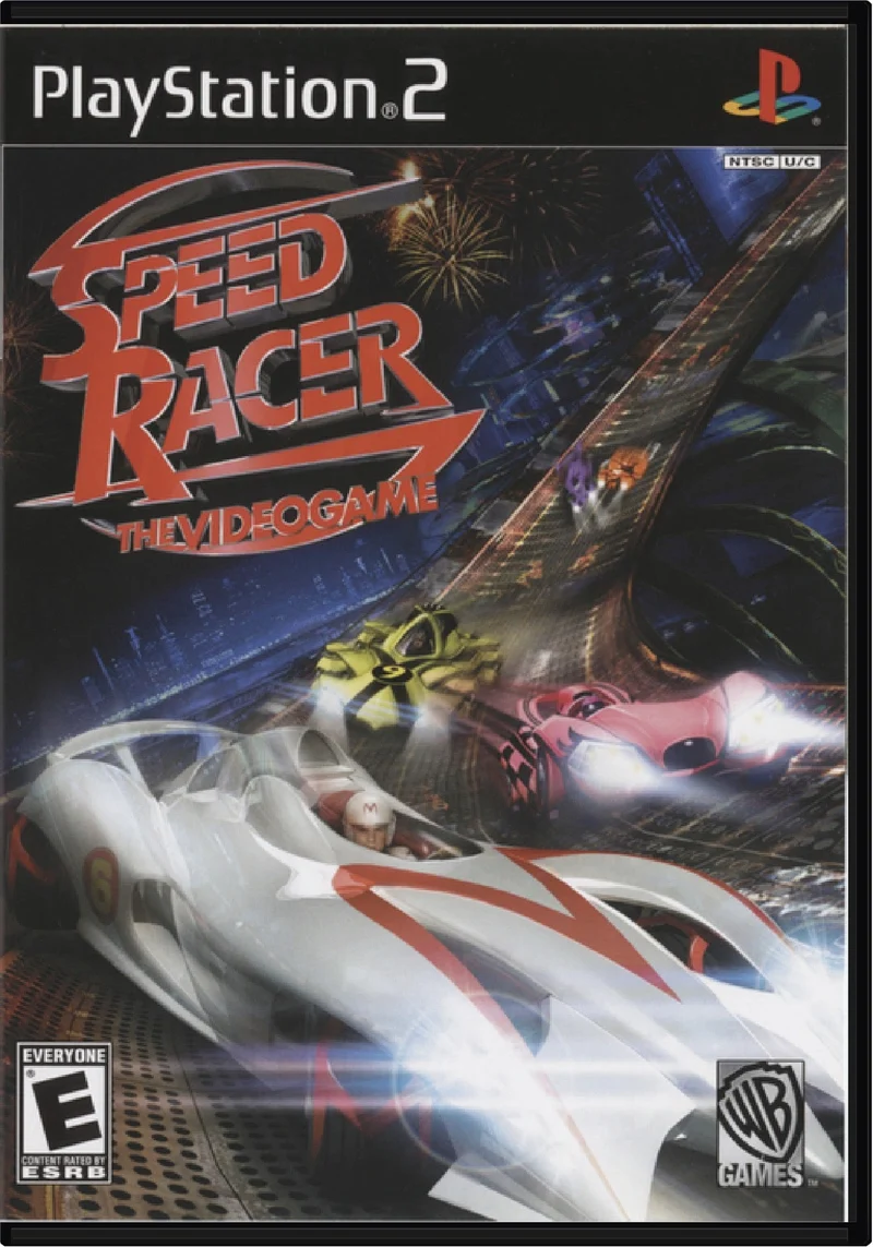 Speed Racer Video Game - Sony PlayStation 2 (PS2)