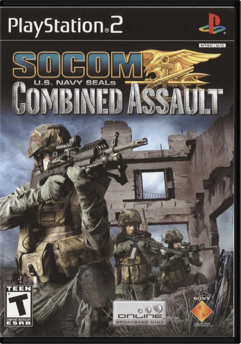 SOCOM US Navy Seals Combined Assault - Sony PlayStation 2 (PS2)