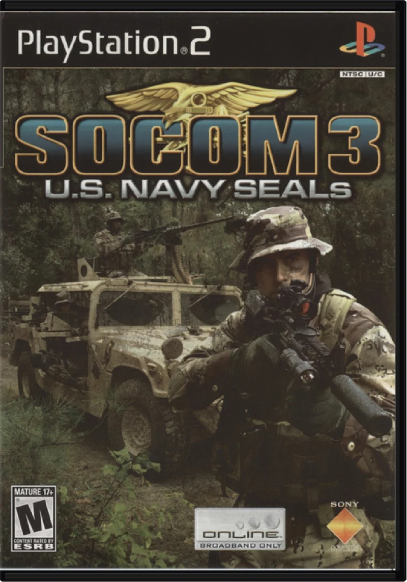 SOCOM 3 US Navy Seals - Sony PlayStation 2 (PS2)