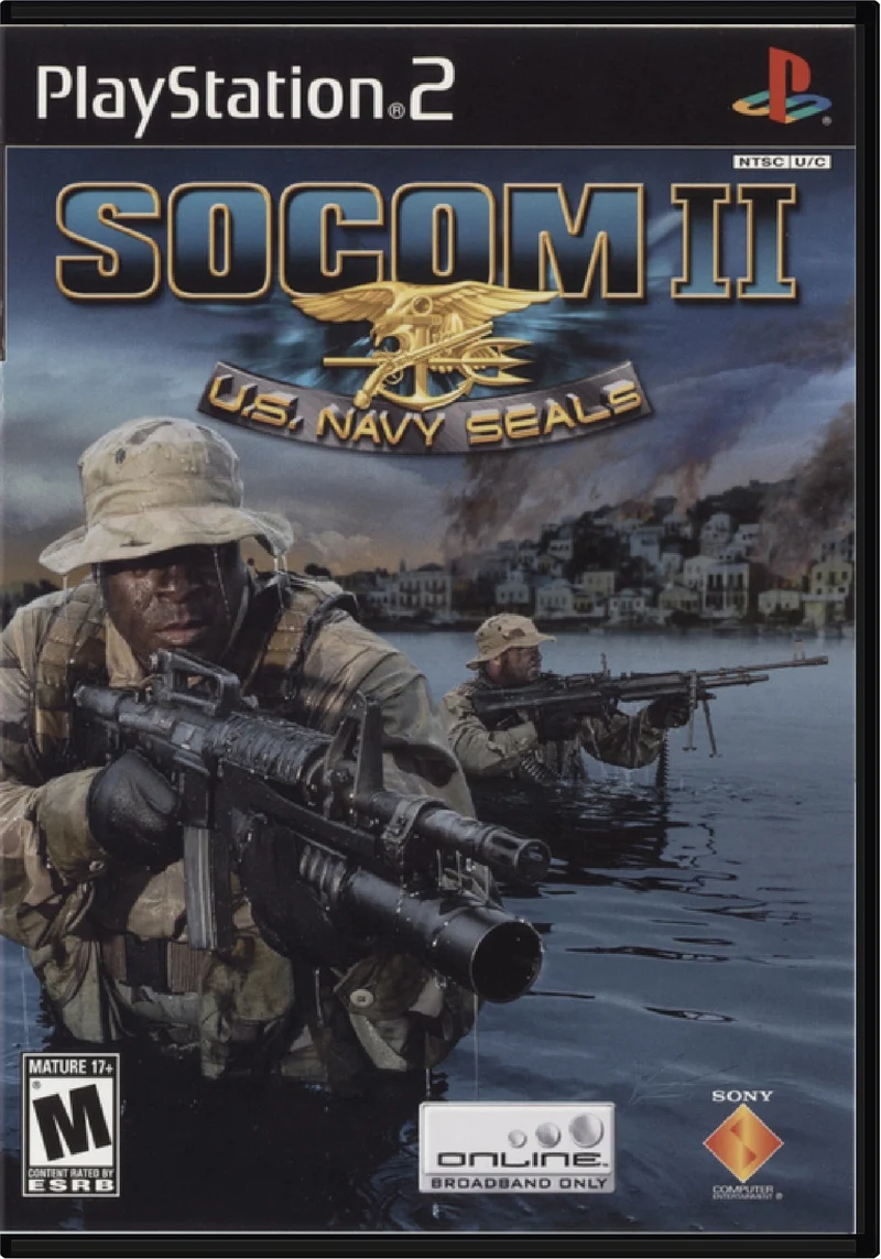 SOCOM II US Navy Seals - Sony PlayStation 2 (PS2)