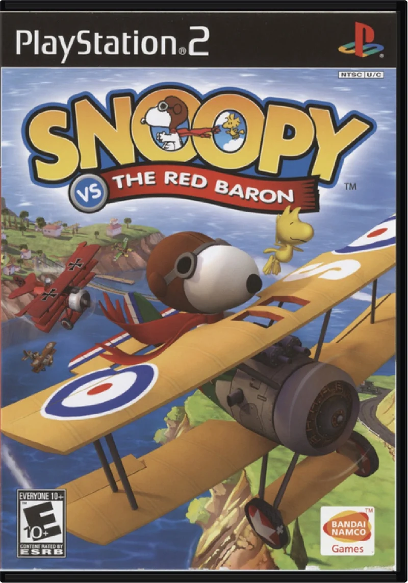 Snoopy vs the Red Baron - Sony PlayStation 2 (PS2)