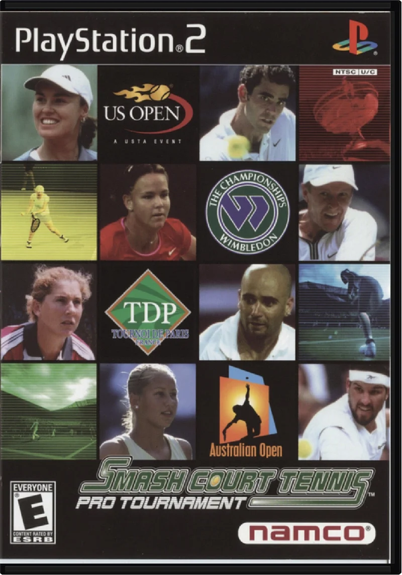 Smash Court Tennis Pro Tournament - Sony PlayStation 2 (PS2)