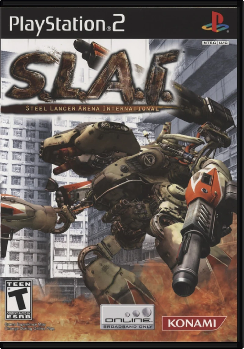 SLAI Steel Lancer Arena International - Sony PlayStation 2 (PS2)