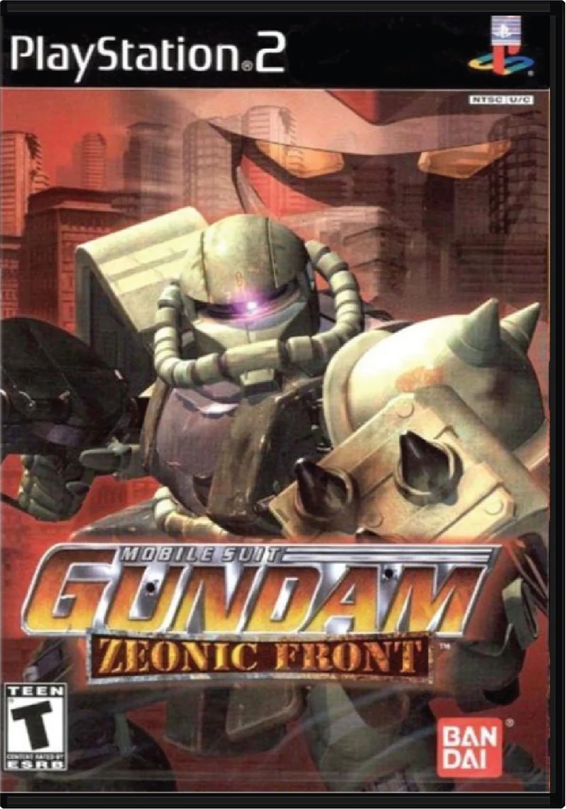 Mobile Suit Gundam Zeonic Front - Sony PlayStation 2 (PS2)