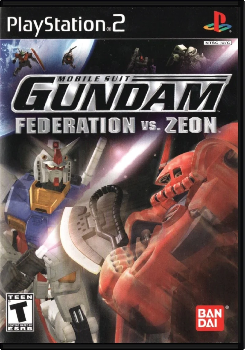 Mobile Suit Gundam Federation vs Zeon - Sony PlayStation 2 (PS2)