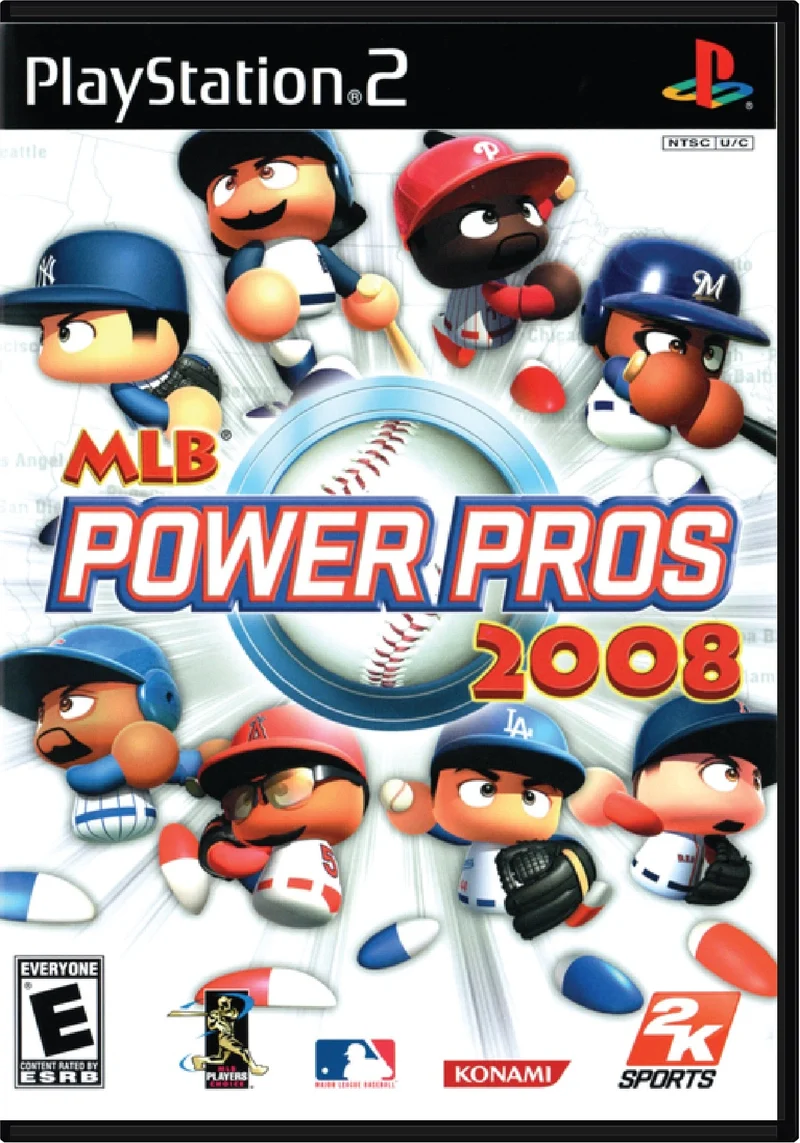 MLB Power Pros 2008 - Sony PlayStation 2 (PS2)