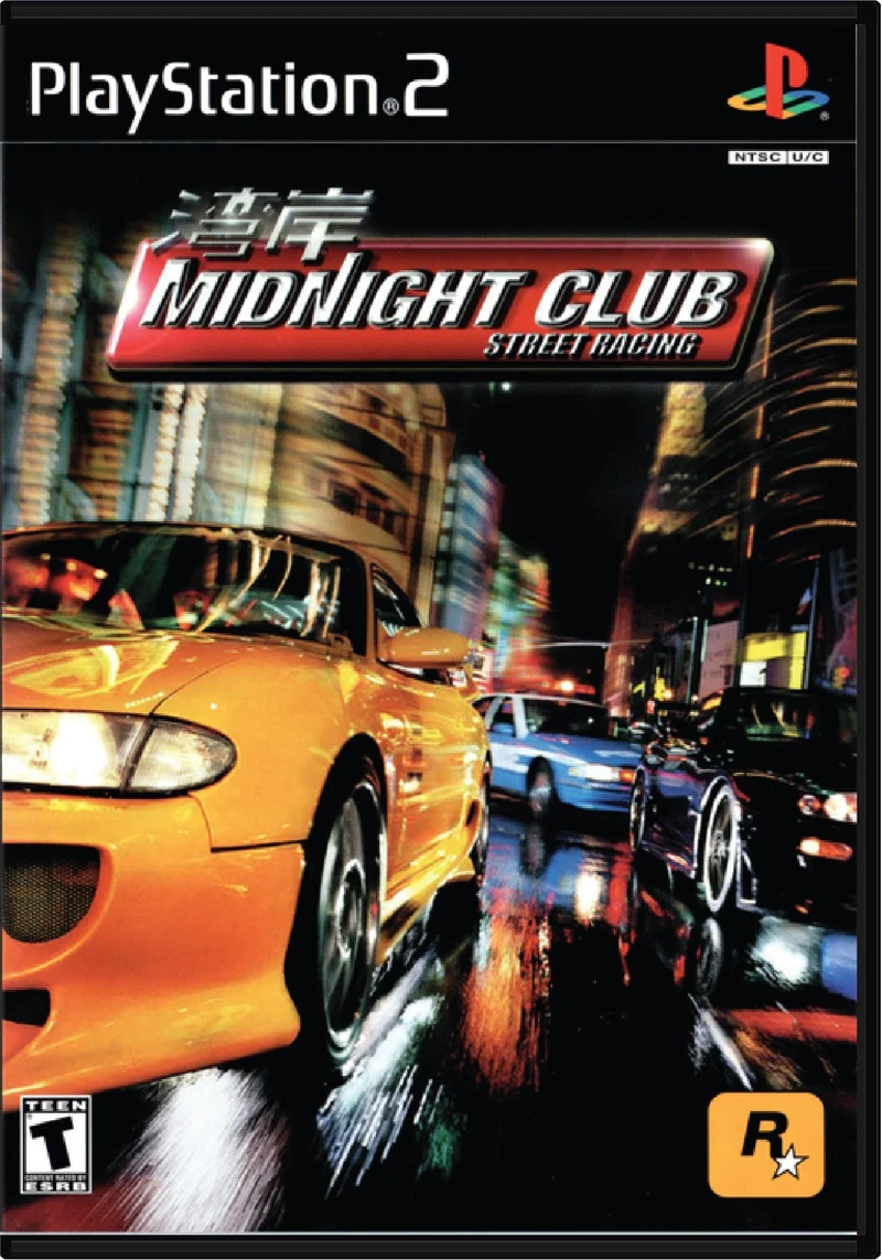 Midnight Club Street Racing - Sony PlayStation 2 (PS2)