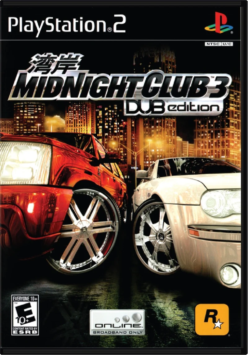 Midnight Club 3 Dub Edition - Sony PlayStation 2 (PS2)