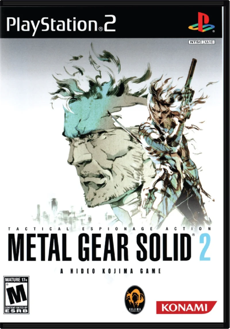 Metal Gear Solid 2 Tactical Espionage - Sony PlayStation 2 (PS2)