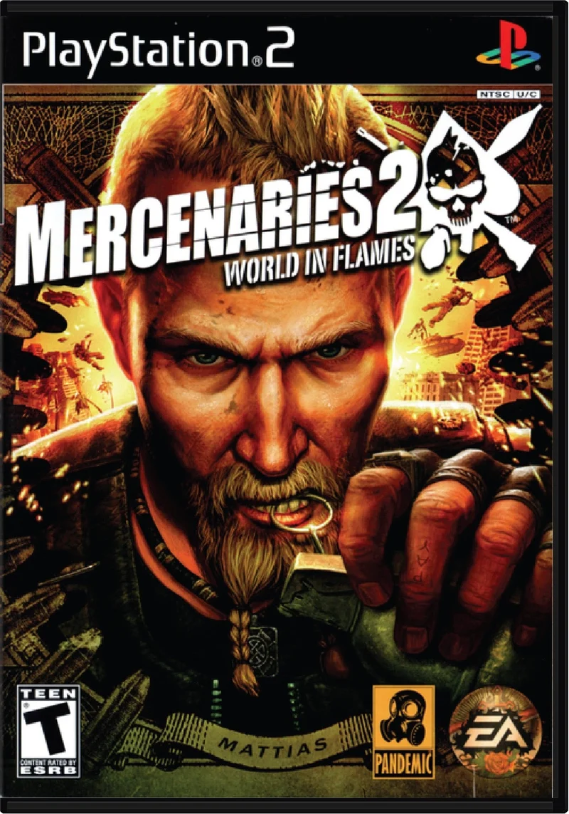 Mercenaries 2 World in Flames - Sony PlayStation 2 (PS2)