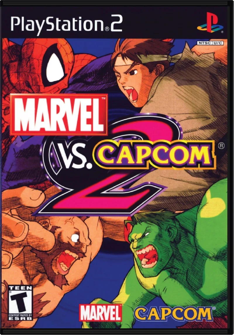 Marvel vs Capcom 2 - Sony PlayStation 2 (PS2)